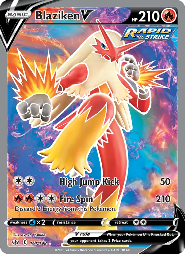 Blaziken V, Chilling Reign 161/198