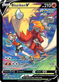 Blaziken V, Silver Tempest Trainer Gallery TG14/30