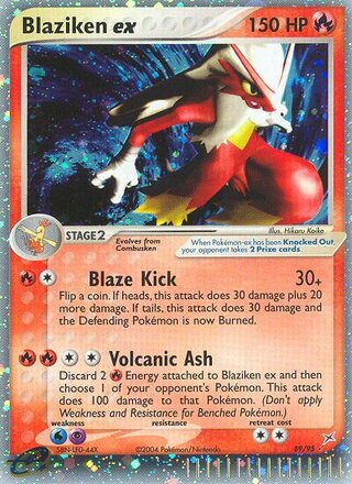 Blaziken EX, WC Deck 2004 (Blaziken Tech) 089/095