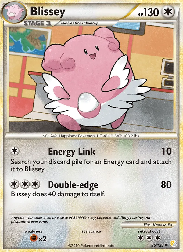 Blissey, HeartGold & SoulSilver 036/123