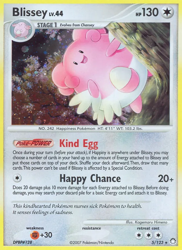 Blissey, Mysterious Treasures 005/123