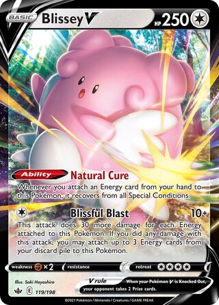 Blissey V, Play! Pokémon Prize Pack Series One 119/198