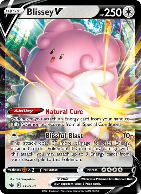 Blissey V, Chilling Reign 119/198
