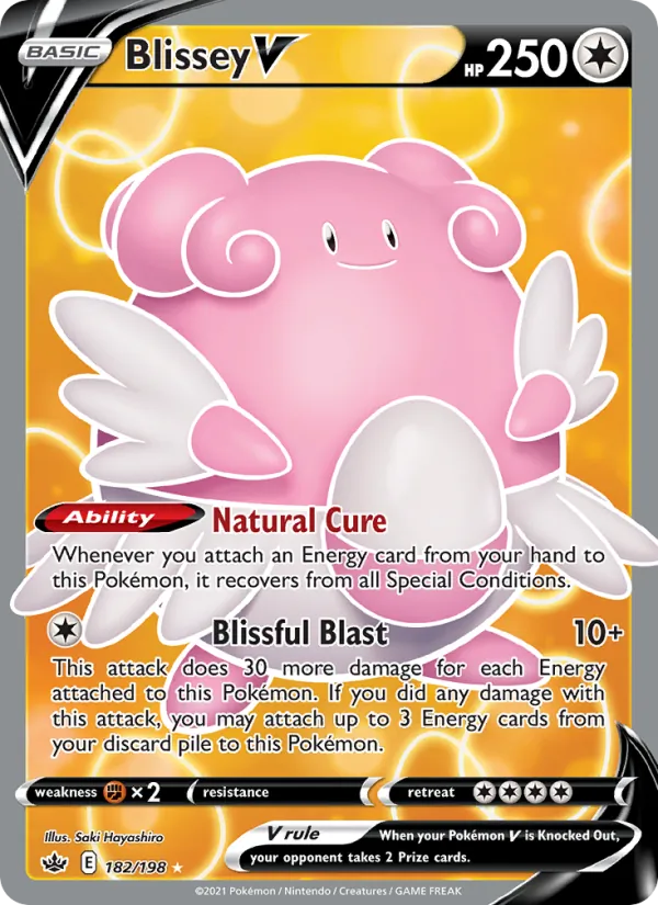 Blissey V, Chilling Reign 182/198