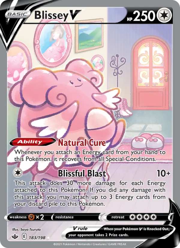 Blissey V, Chilling Reign 183/198