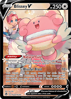 Blissey V, Silver Tempest Trainer Gallery TG22/30
