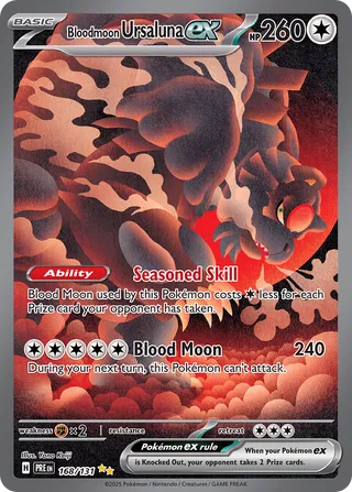 Bloodmoon Ursaluna EX, Prismatic Evolutions 168/131
