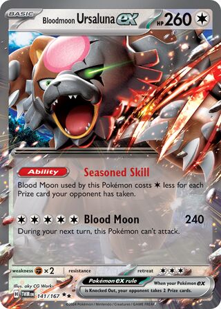 Bloodmoon Ursaluna EX, Gym Series Two 141/167