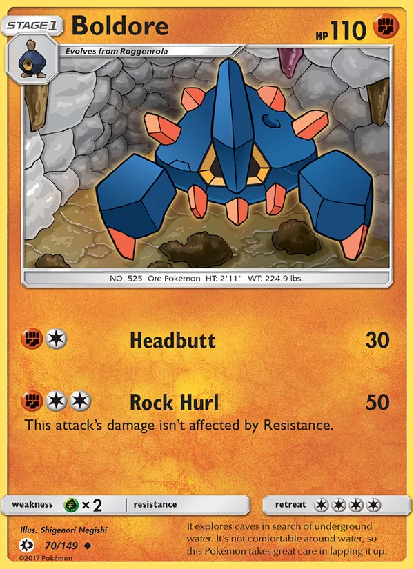 Boldore, Sun & Moon 070/149
