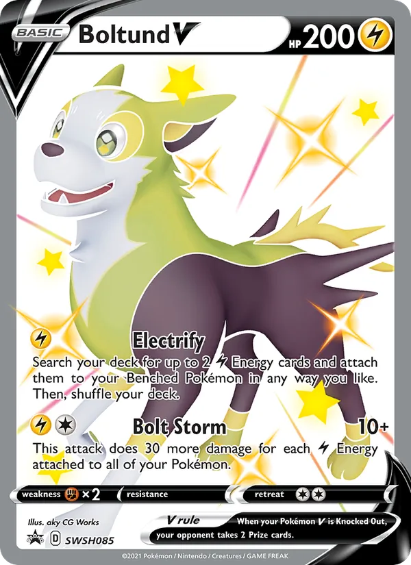 Boltund V, SWSH Black Star Promos SWSH085/307