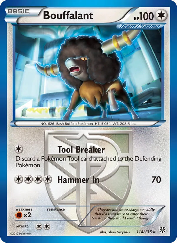Bouffalant, Plasma Storm 114/135