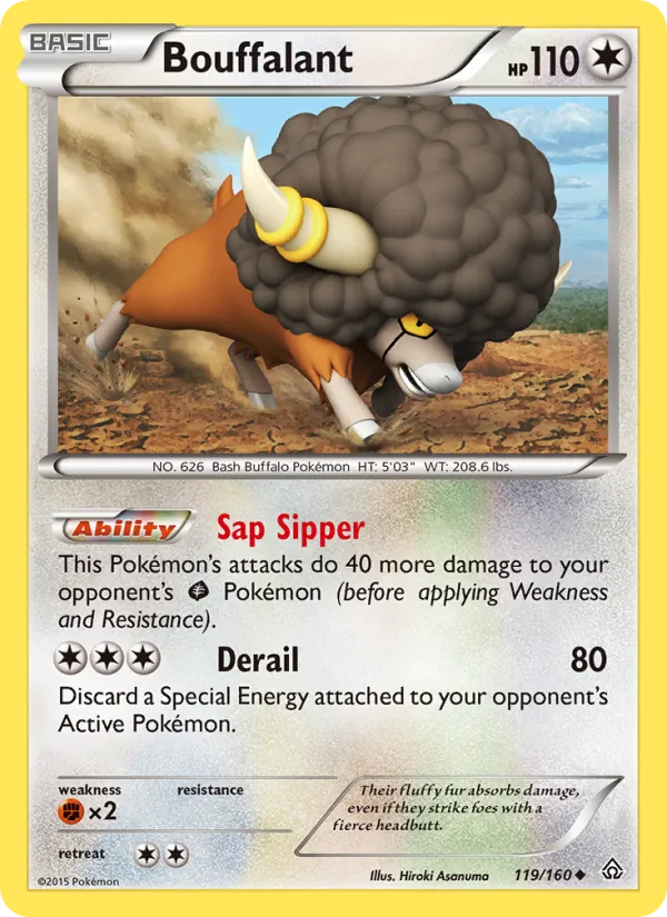 Bouffalant, Primal Clash 119/160
