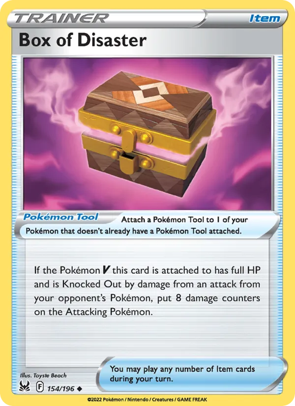 Box of Disaster, Lost Origin 154/196