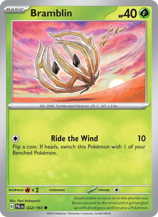 Bramblin, Paldea Evolved 022/193