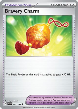 Bravery Charm, Gym Series One 173/193
