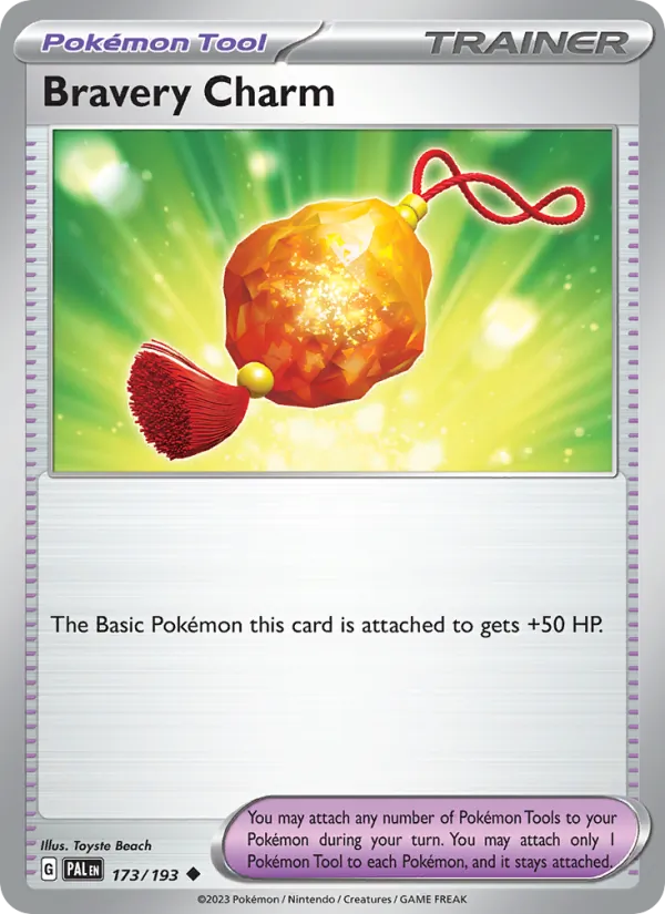 Bravery Charm, Paldea Evolved 173/193