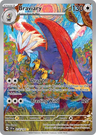 Braviary, Surging Sparks 214/191