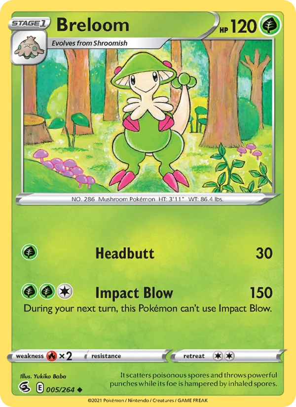 Breloom, Fusion Strike 005/264
