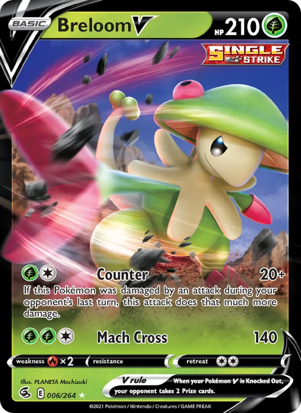Breloom V, Fusion Strike 006/264
