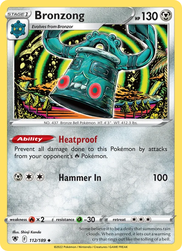 Bronzong, Astral Radiance 112/189