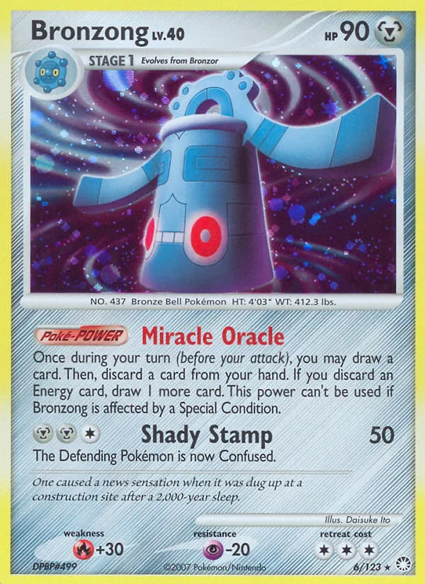 Bronzong, Mysterious Treasures 006/123