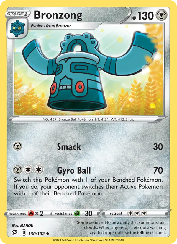 Bronzong, Rebel Clash 130/192