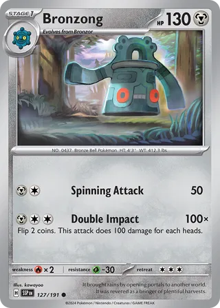 Bronzong, Surging Sparks 127/191
