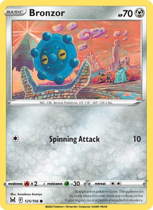 Bronzor, Lost Origin 125/196