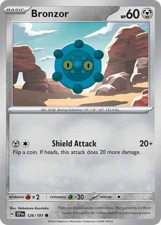Bronzor, Surging Sparks 126/191