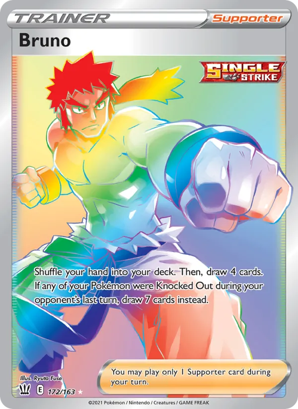 Bruno, Battle Styles 172/163