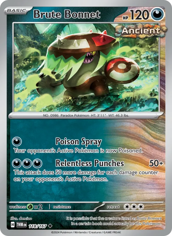 Brute Bonnet, Twilight Masquerade 118/167