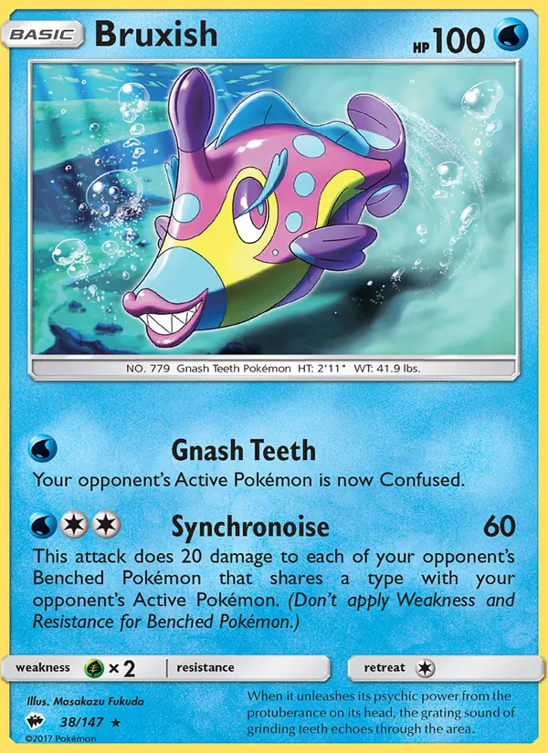 Bruxish, Burning Shadows 038/147