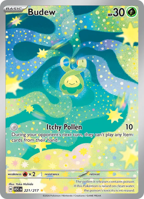 Budew, Ascended Heroes 221/217