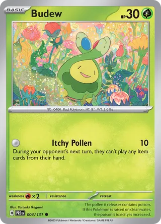 Budew, Prismatic Evolutions 004/131