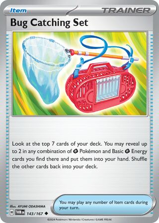Bug Catching Set, Gym Series Two 143/167