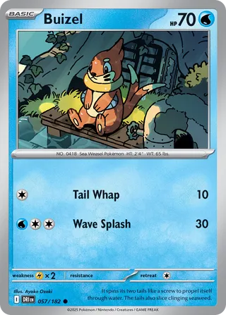 Buizel, Destined Rivals 057/182