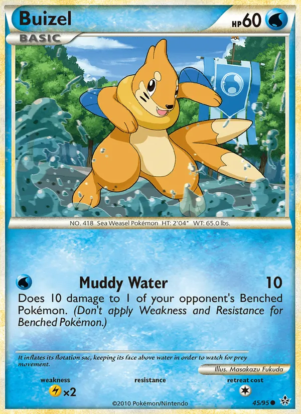 Buizel, Unleashed 045/095