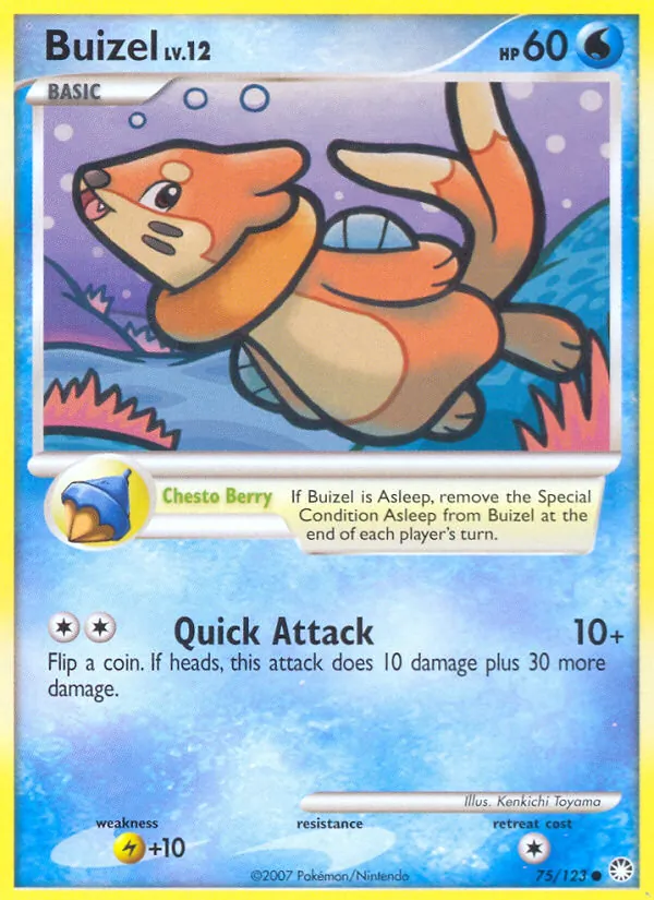 Buizel, Mysterious Treasures 075/123