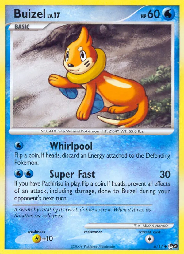 Buizel, POP Series 9 006/017