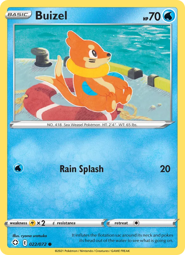 Buizel, Shining Fates 022/072