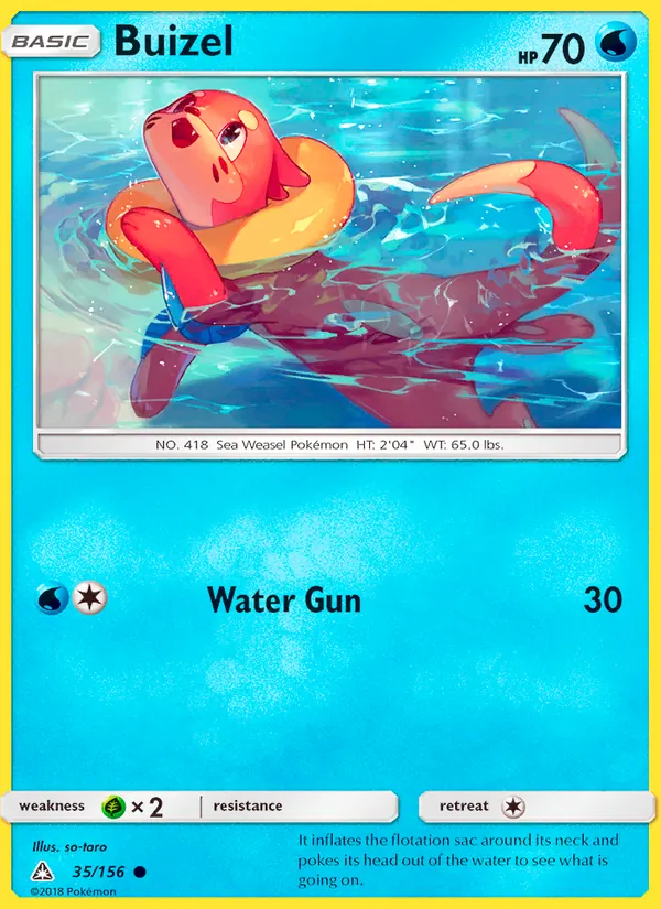 Buizel, Ultra Prism 035/156