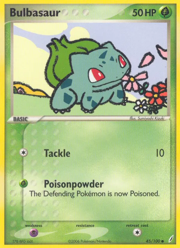 Bulbasaur, Crystal Guardians 045/100