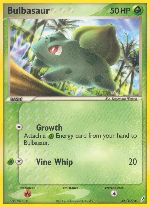 Bulbasaur, Crystal Guardians 046/100