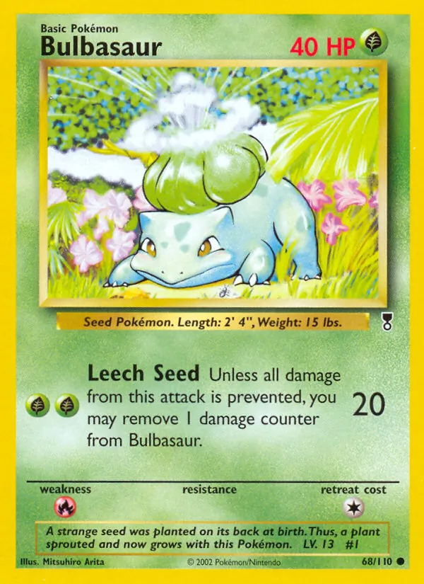 Bulbasaur, Legendary Collection 068/110