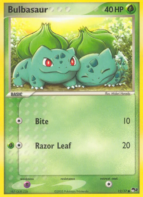 Bulbasaur, POP Series 2 012/017
