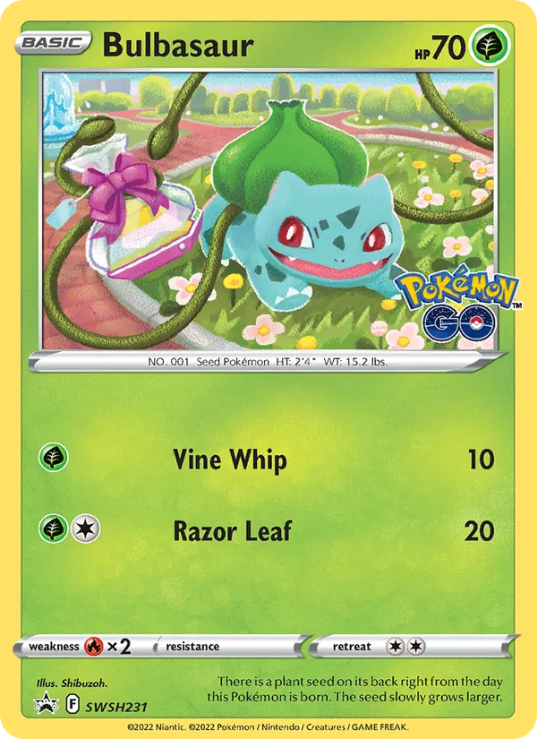 Bulbasaur, SWSH Black Star Promos SWSH231/307
