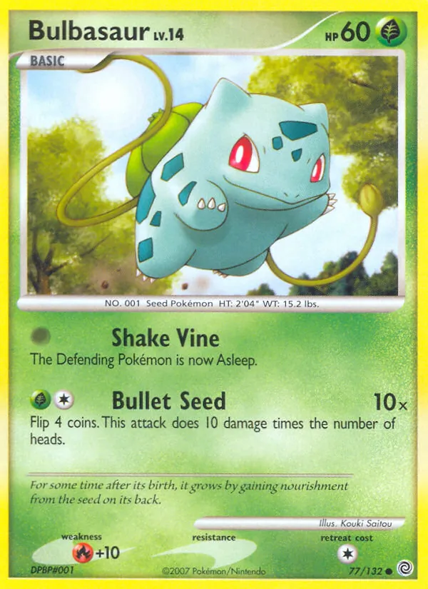 Bulbasaur, Secret Wonders 077/132