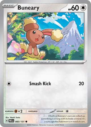 Buneary, Prismatic Evolutions 083/131