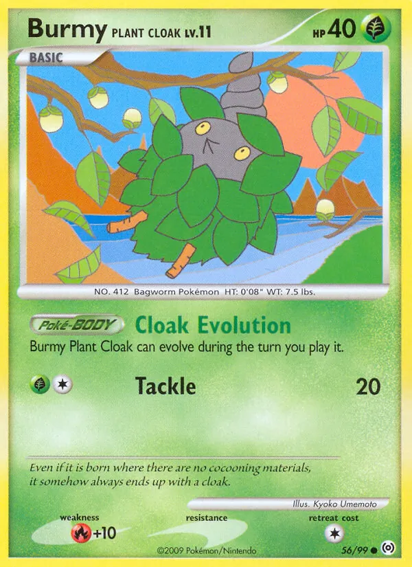 Burmy Plant Cloak, Arceus 056/099