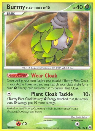 Burmy Plant Cloak, Countdown Calendar 078/132